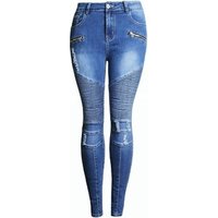 Plus Stretch Skinny High Waist Jeans