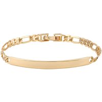 74609 xuping fashion jewelry 18k gold simple baby chains bracelets custom jewelry