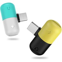 adapter 2in1 charging song data line to capsule pill adapter for iphone 7 8 plus X XS MAX XR Wholesale