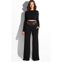 2018 Two Piece Jumpsuit Set