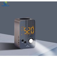 Cheap Oem Mini Speaker FM Radio Light Alarm Clock Portable Bluetooth Wireless Speaker