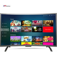 Hot sale television 32 inch smart curved tv with WIFI