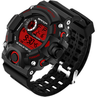 2019 Top Brand Sanda Military Electronic Wrist Watch Sport Digital Wristwatches Men G Style Shock Watch Waterproof 326