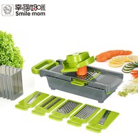 Smile mom Professional Adjustable Mandoline Slicer Vegetables