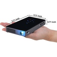 Portable Mini Proyector Pocket Size DLP LED P8I WIFI Wireless Mobile Mini Smart Projector