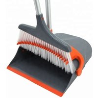 Ningbo EAST Lobby Cleaning Pp Folding Windproof Dust pan And Broom Set in Stock