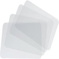 Washable Dining Or Kitchen Table Mat Heat Resistant Clear Plastic Placemat Customized For Dining Table