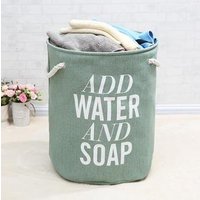 MEETOUR Canvas Laundry Barrel Bag