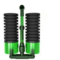 Bio Sponge Filter for Shrimp Fish Aquarium can fill filter media QS-200A Air Pump Hang style Bio Sponge Filter for Aquarium