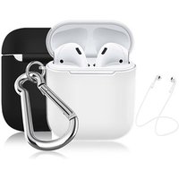Licheers Free shipping Dust proof case earphone Shockproof Earphones Silicone Case Silicone Protective Cover for Apple Airpods