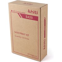 Hiti Agent Original Sublimation Thermal Photo S420 Paper Printer with 4*6 inch 12 boxes/600 pcs photo