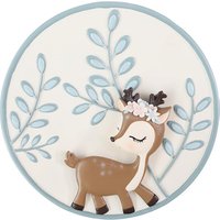 Roogo Resin Dear Head Wall Art Painting Home Decor