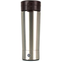 Portable USB Rechargeable Stainless Steel Electric Protein Shaker Bottle