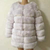 Super Warm Faux Fur Winter Coat Sleeves