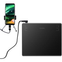 Handy Huion HS64 supporting Android artist graphics drawing battery-free pen tablet