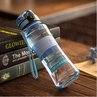 Wholesale 550ml BPA free portable plastic water bottle