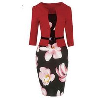 2018 fashion design wholesale casual elegant sexy dresses for women office lady formal dress