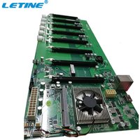 2018 ASRock H110 pro BTC intel 3865 ddr3 bitcoin mining machine board 8 graphics mining motherboard