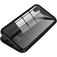 A009 360 R17 for OPPO F11 PRO Metal Frame Shell for Redmi note 7 Mix 3 M30 S10 plus Magnetic Glass Phone Case