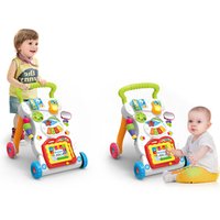 BO toy musical baby carrier activity stroller baby walker with car steering wheel