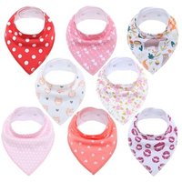 Organic Cotton Bandana Drool Bibs Newborns