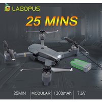 Lagopus XT-1 Plus 25 Mins Flight Duration 5MP FPV WIFI 1080P Drone with Camera HD Gesture Photo Mini Drone Foldable Drone