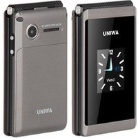 UNIWA X28 2.80 Inch Screen Dual SIM Quality Molding Fancy Clamshell Flip Mobile Phone