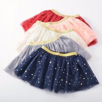 Fluffy Tulle Tutu Skirt Sequin Stars