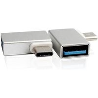 OTG USB3.0 A female to USB-C male converter right angle usb type c adapter