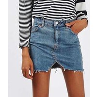 Italian Design Line Denim Skirt Cat Whiskers