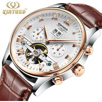 Top Brand Luxury KINYUED Business Automatic Mechanical Watch Men Waterproof Sport Wrist Watches