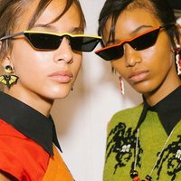 hot selling personalized small eyeglasses shades women cat eye sunglasses