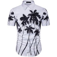 Summer Beach 3D Print Short Sleeve Hawaiian Shirt