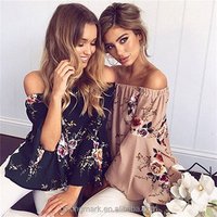 Casual Off Shoulder Summer Blouse