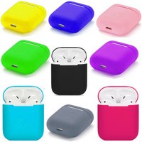 Manufacturer Portable soft resistant earpod Silicone Protective Skin Sleeve Case Cover for Air pods wireless earphone case