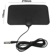 Hot Selling UHF VHF HDTV Indoor Digital TV Flat Antenna Designer