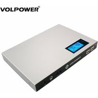 Volpower P180 Multifunction DC ouput Solar battery charger 50000mah Notebook Powerbank usb-c laptop power bank 19v for dell