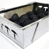 Outdoor tabletop Mini folding portable disposable stainless steel charcoal barbecue bbq grill