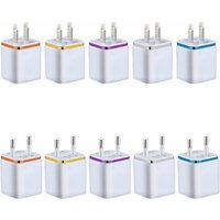 Wholesale dual port usb home charger usb charger for iphone 6