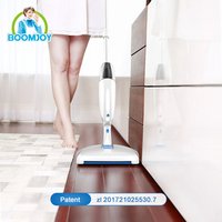 Boomjoy Super 3 In 1 spray mop with sweeper multi-use hands free floor cleaning mop