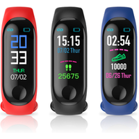 2019 Newest M3 Smart Watch Fitness Tracker Band Support Heartrate Monitor Sleep Monitor