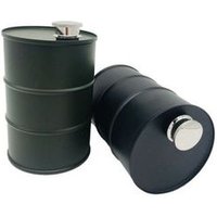 Novelty Oil Barrel Flask, 26 oz Oil Bucket Stainless Steel Hip Flask