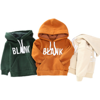 Garment Stock Cheap Wholesale Muti Color Children Printed Hoodies For Kids