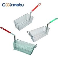 Kitchen restaurant hotel pub different size stainless steel mcdonald's fry basket fish & chips for dutch oven