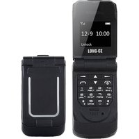 LONG-CZ J9 Mini Flip Style Mobile Phone 0.66 inch 18 Keys Support Bluetooth FM SOS Anti-lost Magic Sound Auto Answering GSM