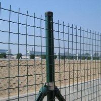 Plastic Green Color Wave Holland Euro Mesh Fence Garden Fencing