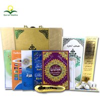 Gold Color Quran Read Pen Al Quran Digital HM10 with Leather Box For Muslim Islamic Gift Educational Toy for Kids Learning Quran