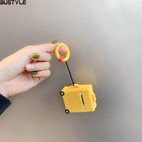 Cute Silicon Silicon Earphone Headphone Carrying Case Cover Bag Custom for Apple for iphone for Bluetooth for AirPods for AirPod