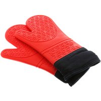 Extra Long FDA Silicone Oven Mitts Pot Holders