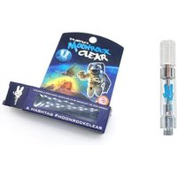 Hot 1.0ml Vape Cartridges Moonrock Clear Vape Carts For CBD oil Custom Acceptable Moon rock cartridge Package